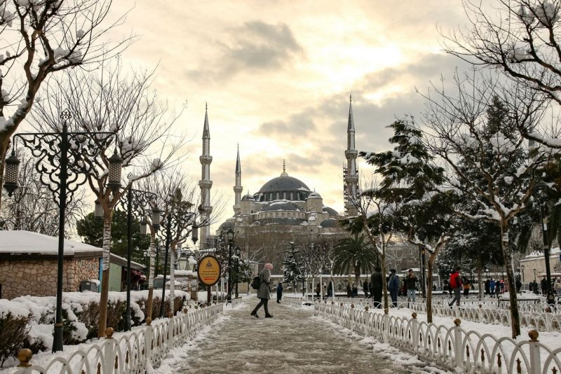 Зима в Истанбул 2022