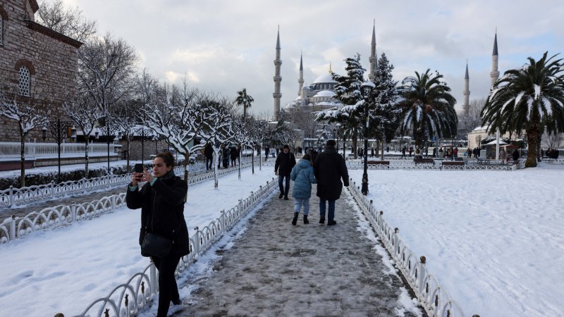 Снег в Турции 2022