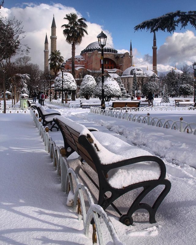 Бывает ли снег в Стамбуле
