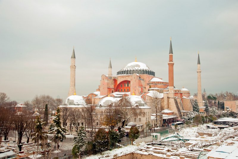 Снег в Турции