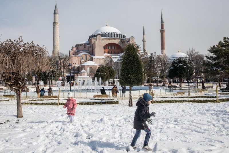 Снег в Турции