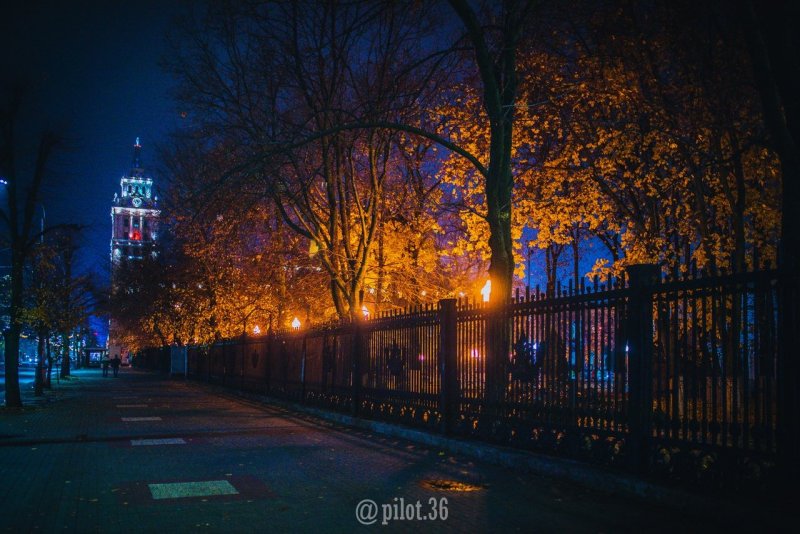 Ночное освещение города
