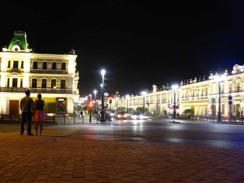 Ночные улицы Омска