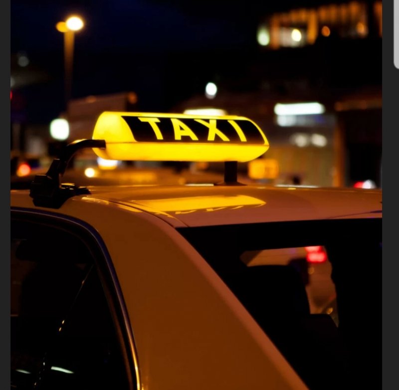 Такси ночью