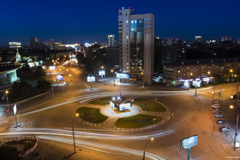 Ночной Новосибирск 2021