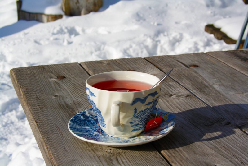 Чай на снегу