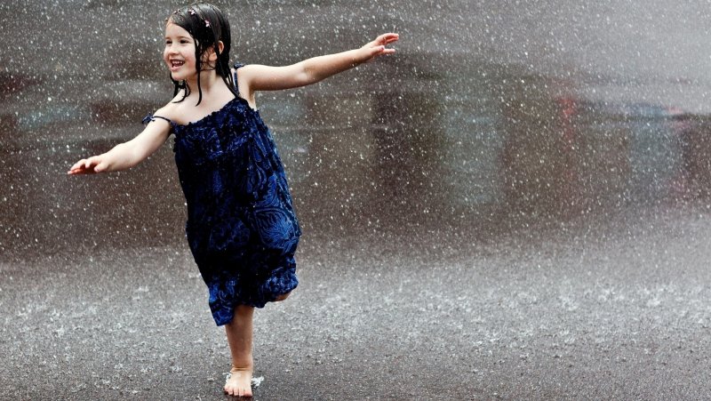 Вивиан Грин танцевать под дождём