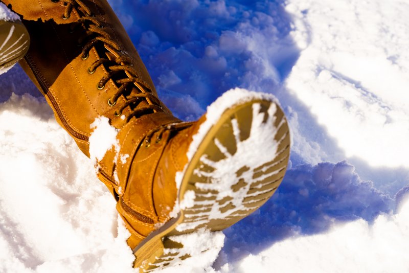 Обувь для снега в горах