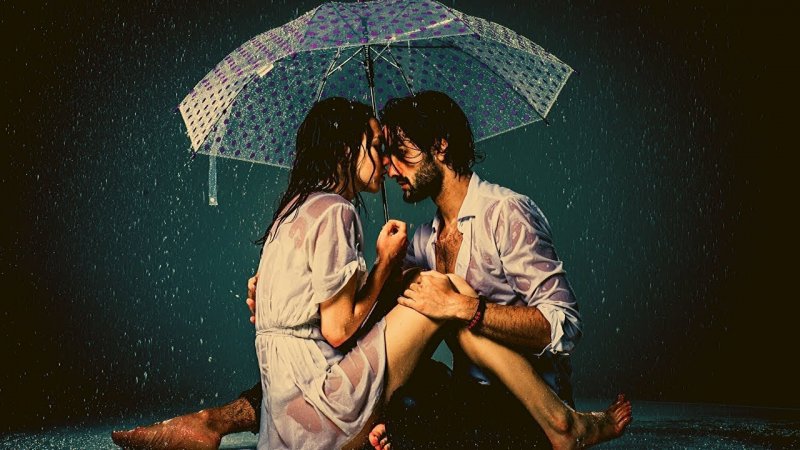 Влюбленные под дождем