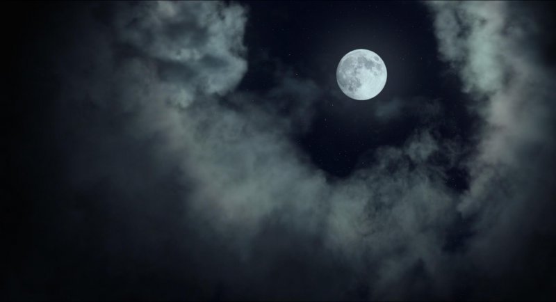 Луна на черном фоне картинки