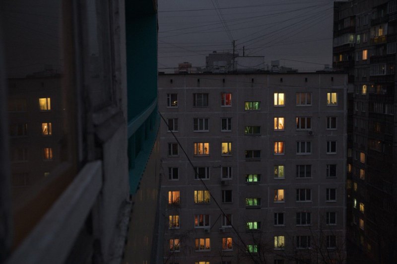 Мрачный российский город