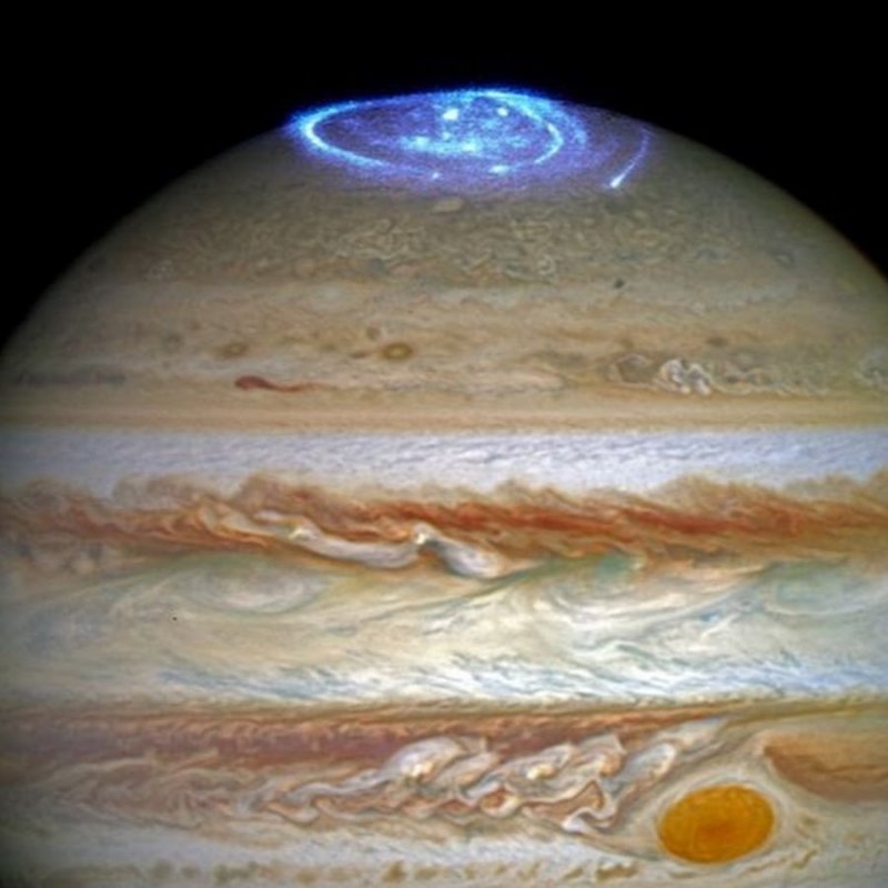 Сатурн в телескоп Хаббл