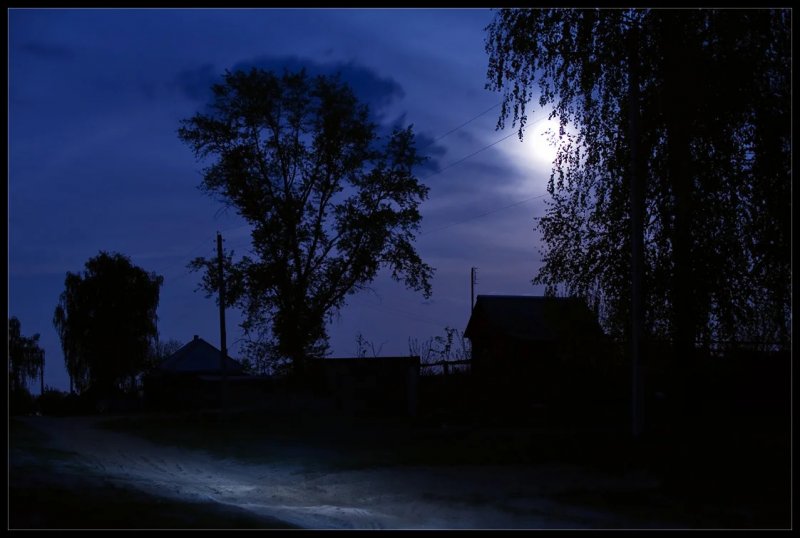 Ночная деревня