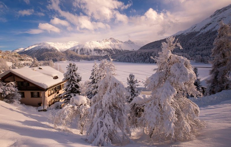 Швейцария domas zimoy