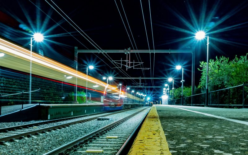 Освещение железнодорожных станций