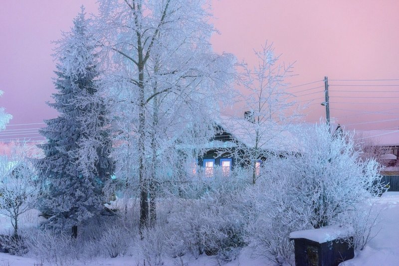Зимний пейзаж Валерий Копняк