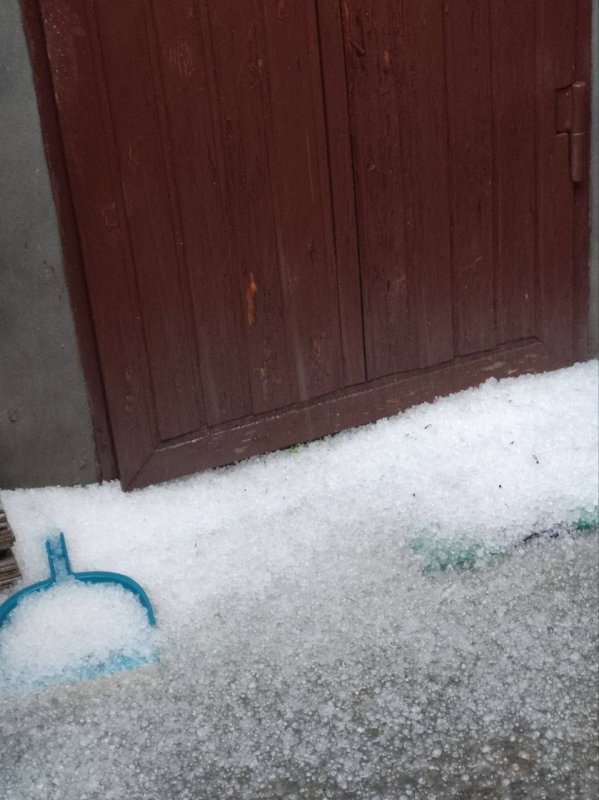 В Ростове выпал первый снег