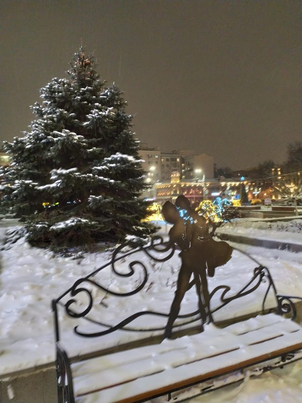 Снег в Ростове декабрь 2021