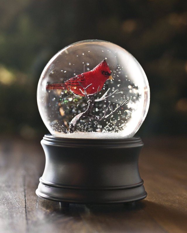 Новогодняя шкатулка «снежный шар» 40233