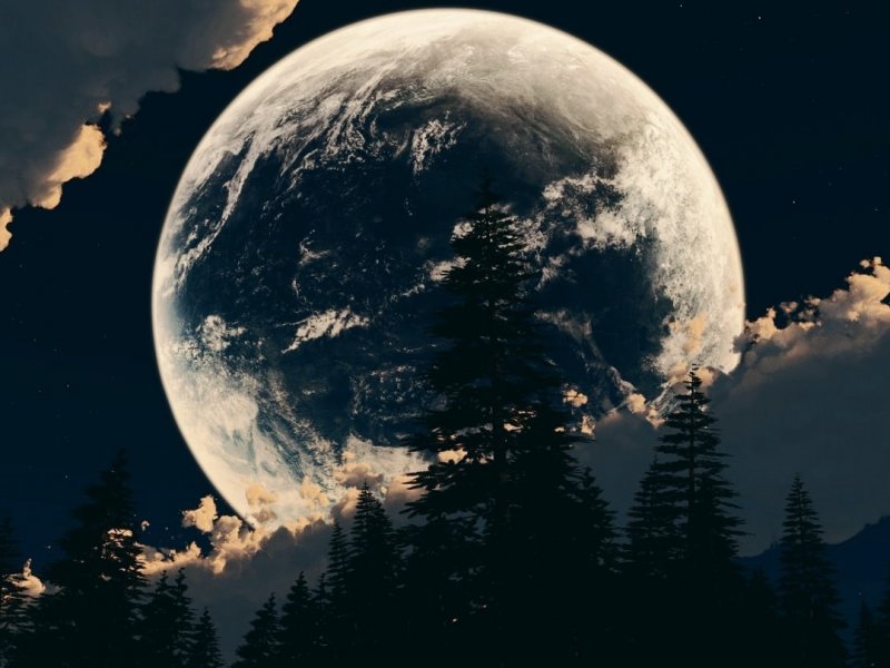 Три Луны Мидгард земли Леля Фатта месяц