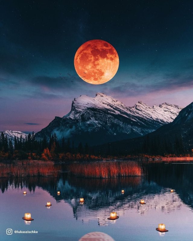Луна фото красивое