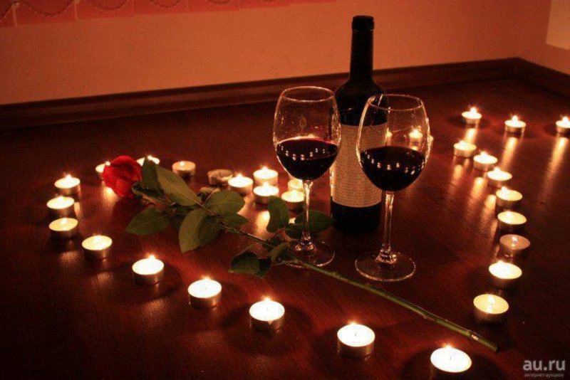 Свечи для романтического ужина