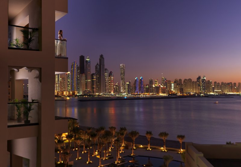 Дубай Сити ночью