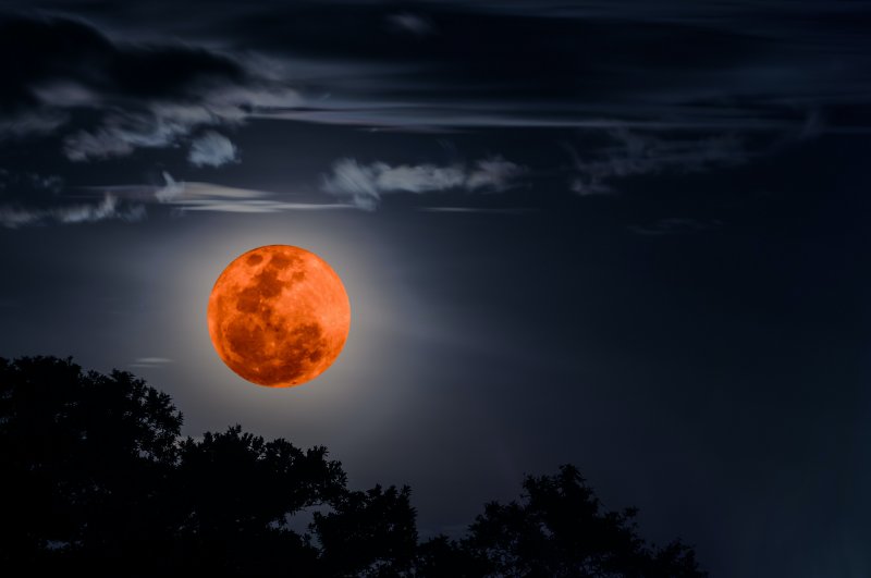 Кровавая Луна ночь кровавой Луны