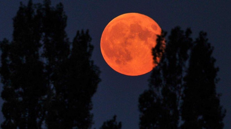Лунное затмение Кровавая Луна