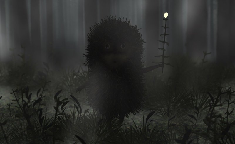 Ежик в тумане лес