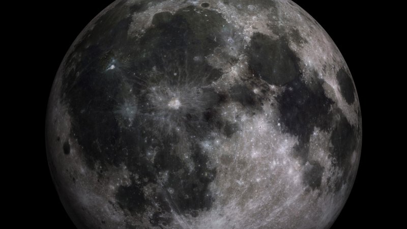 Луна фото из космоса