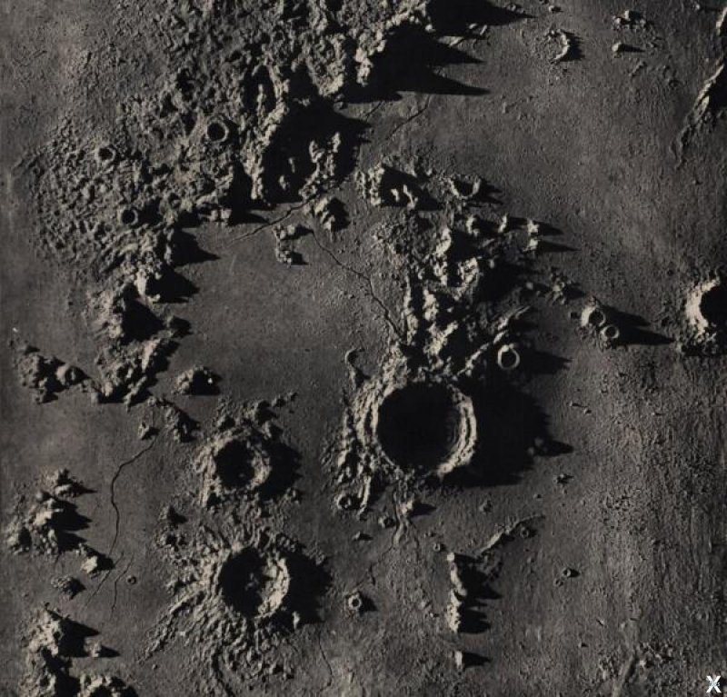 Панорама с поверхности Луны