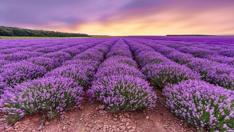 Цветок Прованса фиолетовый