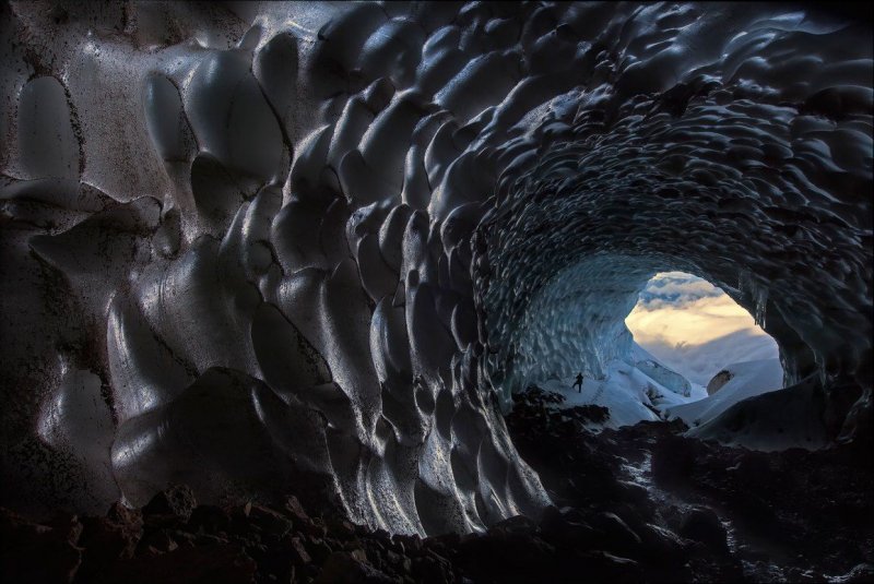 Ледяная пещера, Орегон, США