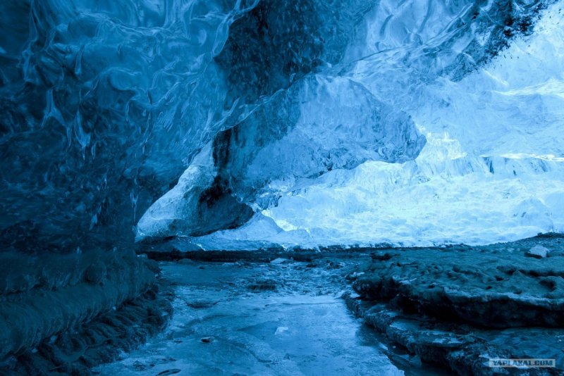 Ледяная пещера Ватнайокуль Исландия