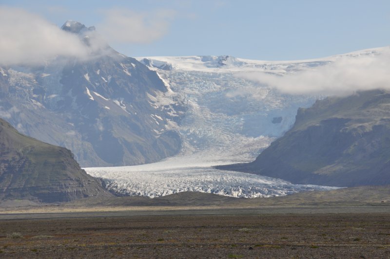 Ледник Скафтафелл Исландия