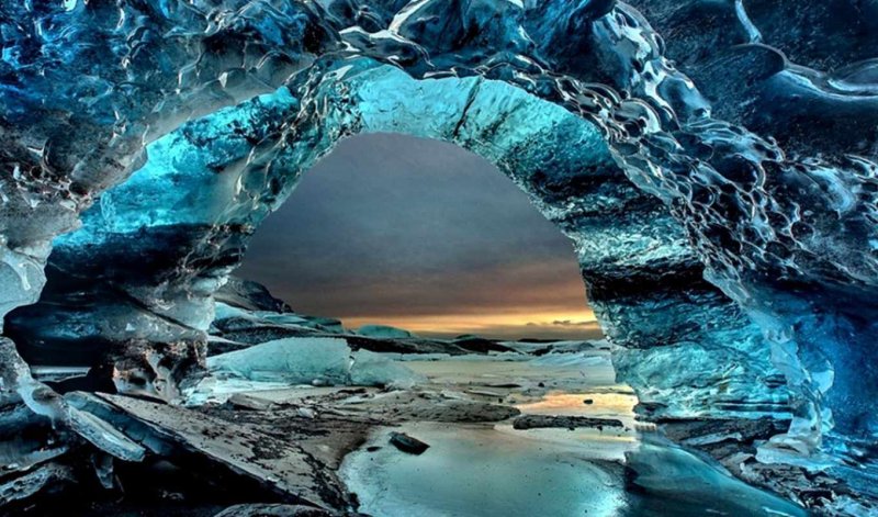 Пещера Скафтафетль Исландия