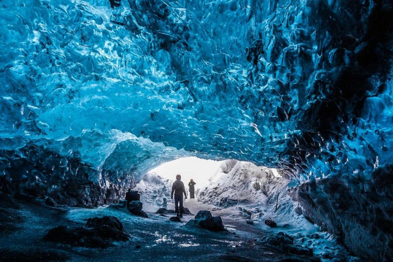Скафтафетль Исландия Ледяная пещера
