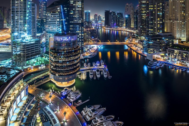 Дубай Марина город