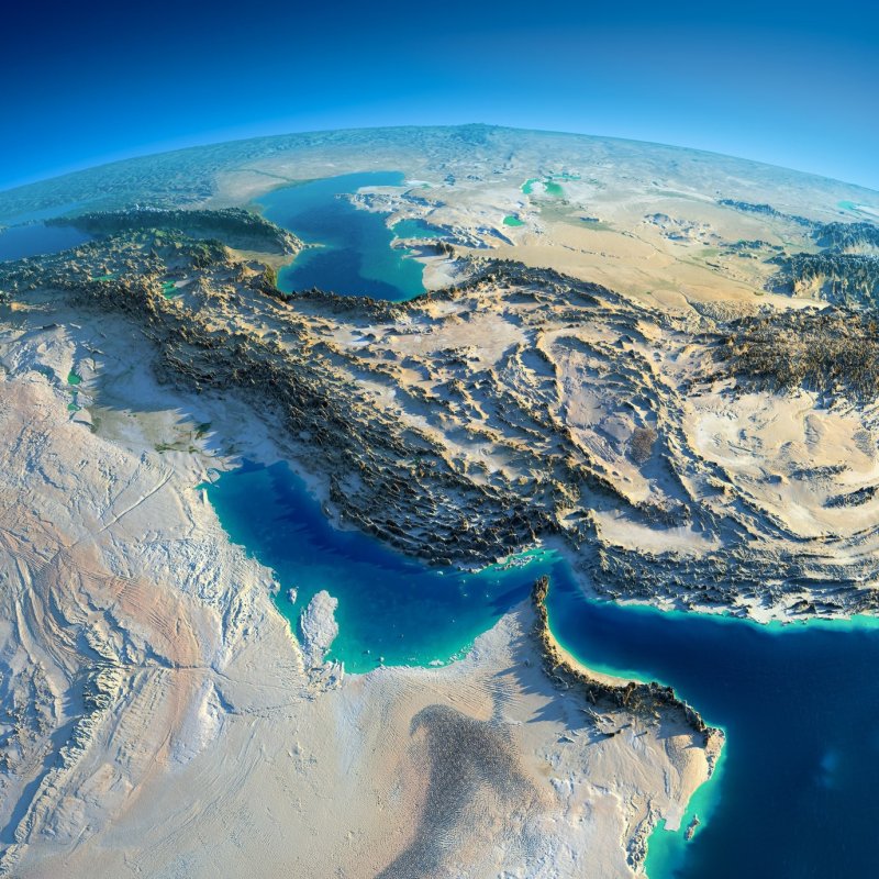 Персидский залив индийского океана