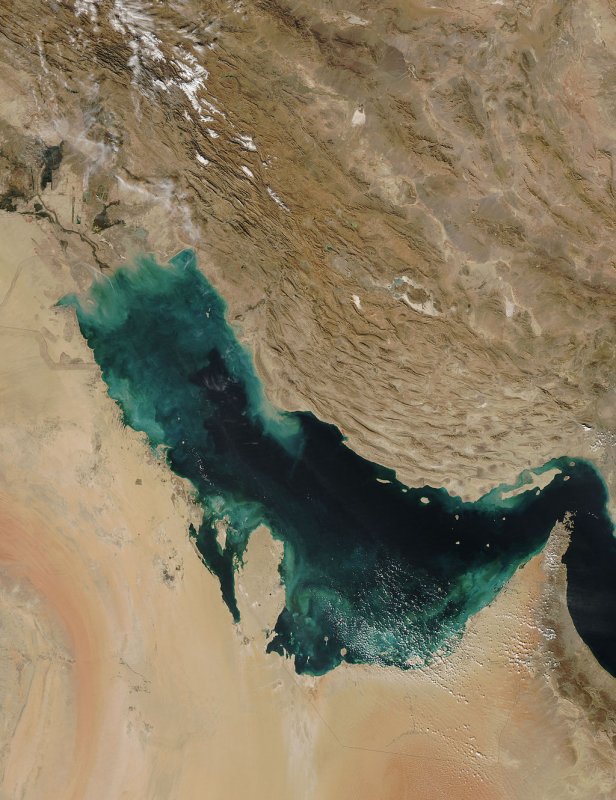 Персидский залив море
