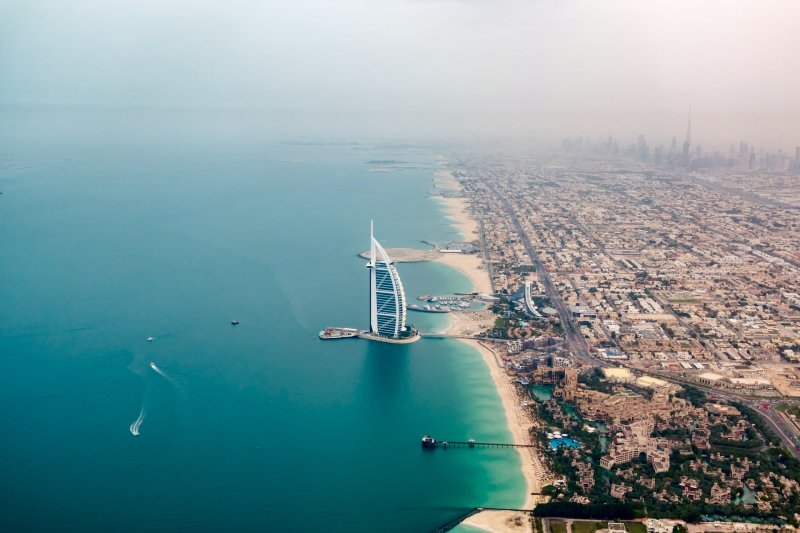 Дубай персидский залив пляж