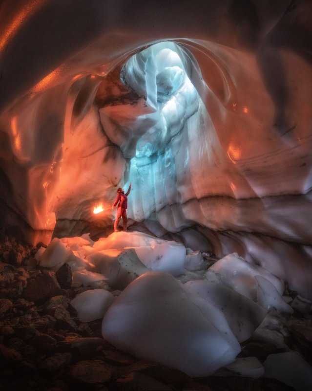Лавовые пещеры Камчатка
