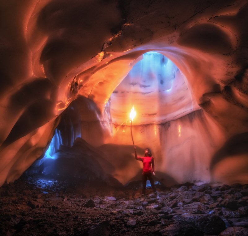 Пещера Менденхолл, Аляска