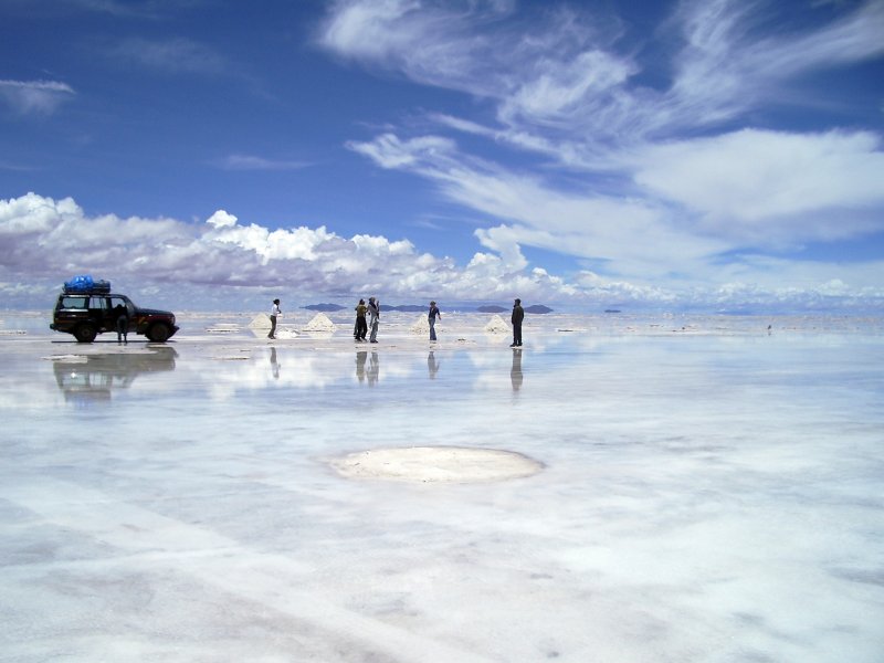 Соленое озеро Уюни