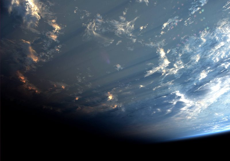 Снимки из космоса облачность