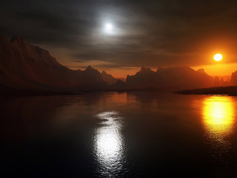 Озеро солнца и Луны