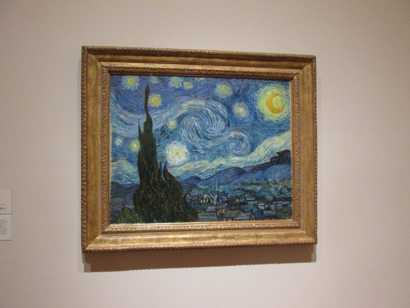 Звездная ночь Ван Гог в музее