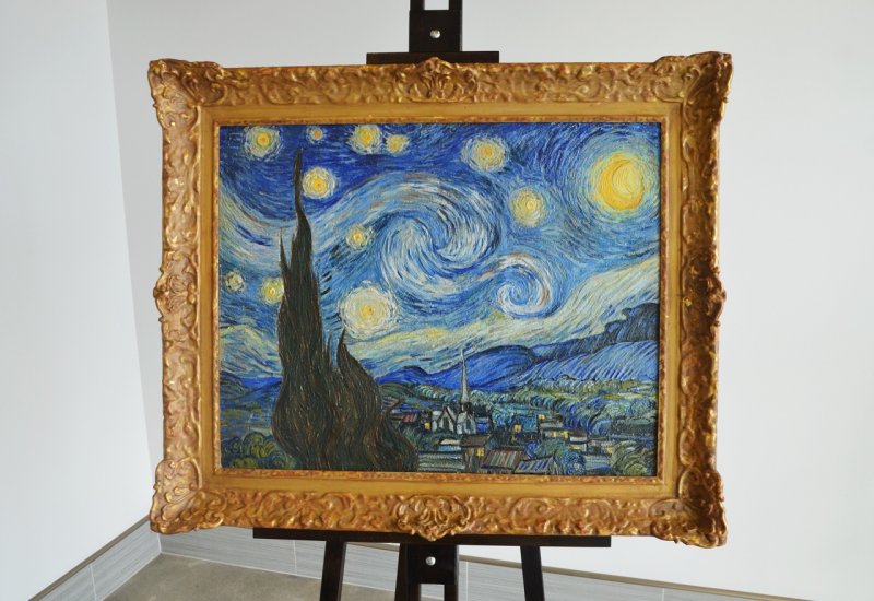 Звездная ночь Ван Гог в музее