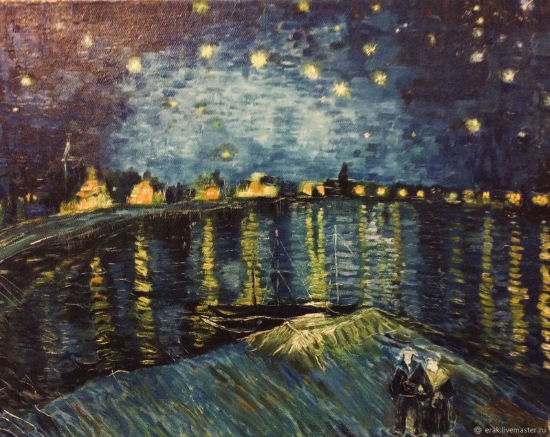 Ван Гог ночь над роной
